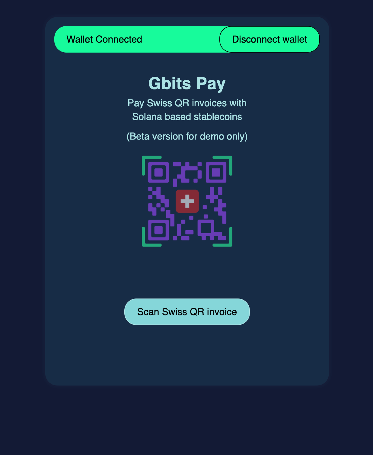 Gbits Pay Connected